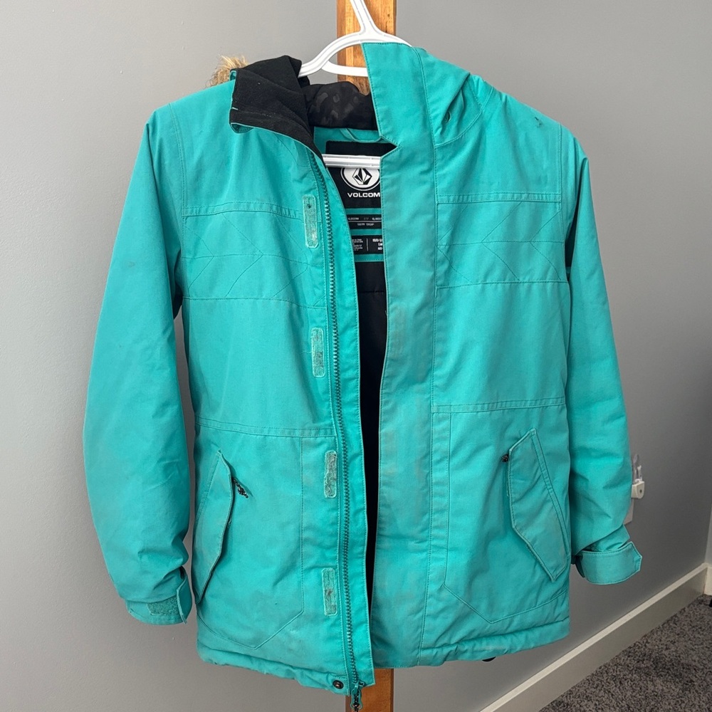 Volcom Kids Teal Winter Jacket